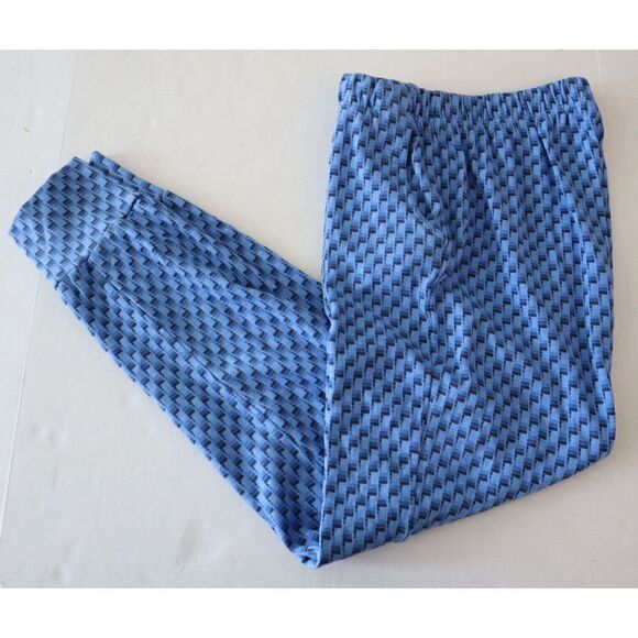 Monrow Women Sz S Blue L/S Button-Up Shirt & Jogger Pants Oversized 2-Pc Set - Picture 13 of 14